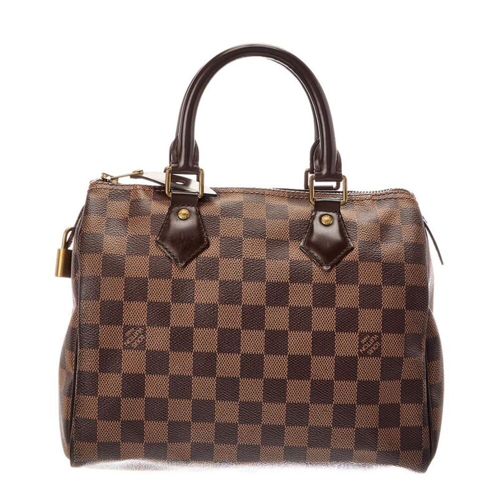 Louis Vuitton Brown Damier Ebene Speedy (Authentic Pre-Loved)